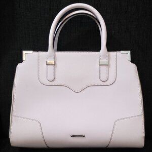 Rebecca Minkoff Amorous White Leather Satchel
